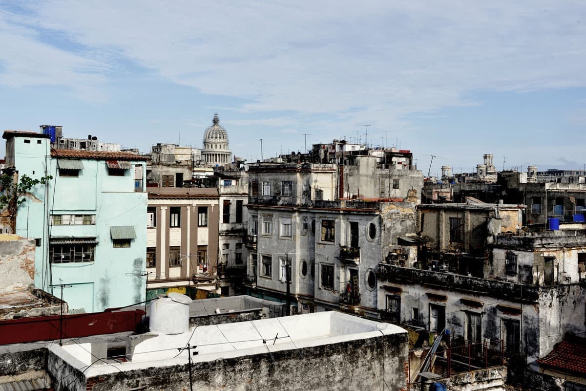 キューバの旅写真_ハバナの街並