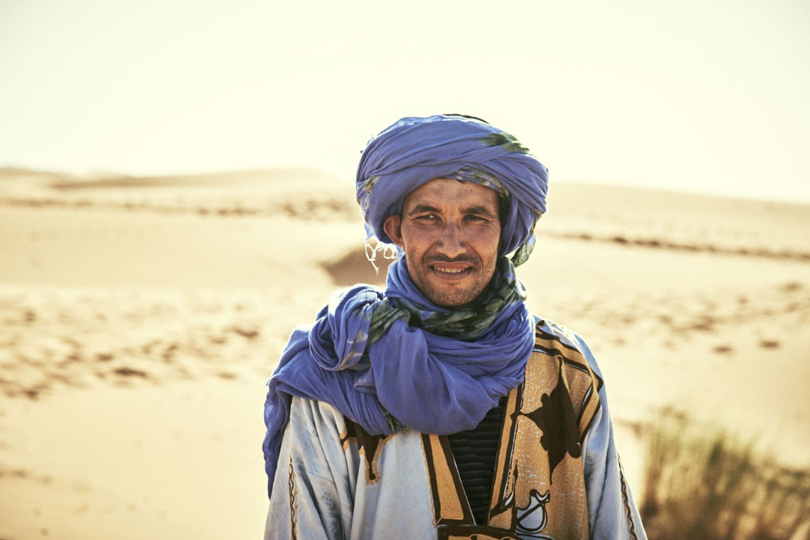 モロッコの旅写真_サハラ沙漠のベルベル人03