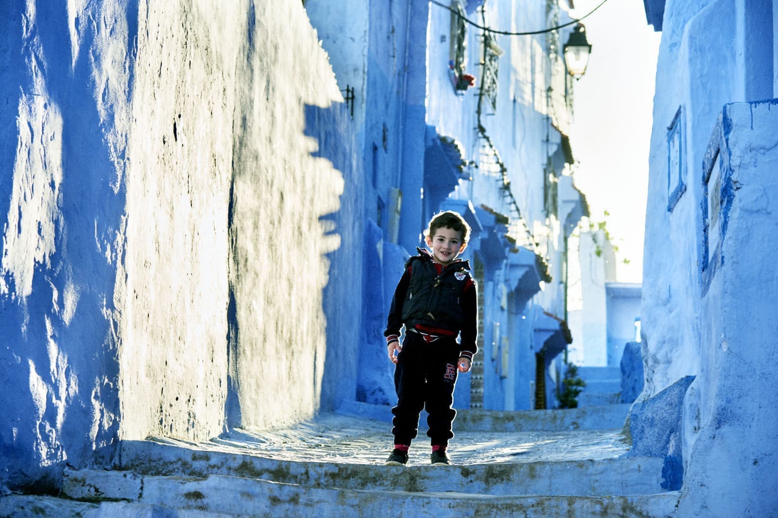 モロッコの旅写真_シャウエンの子供02