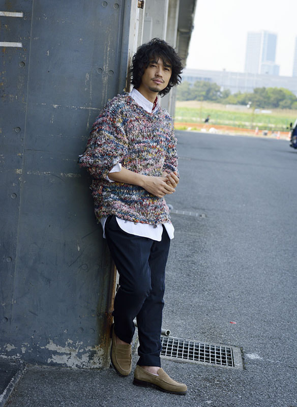 俳優のポートレート_斎藤工